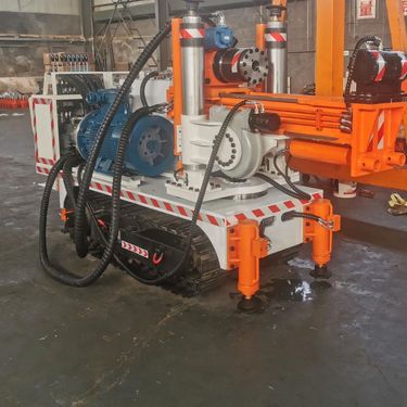 小履带式注浆钻机 ZLJ-1300钻注一体自行走抢险堵漏加固方便快捷