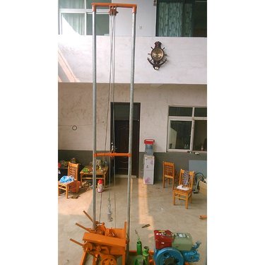 多功能螺旋打井钻机 多用于平原小型打井机 高配置钻机