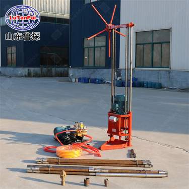 轻便地勘钻机QZ-2A型20米岩石取芯钻机三相电动工程取样钻机