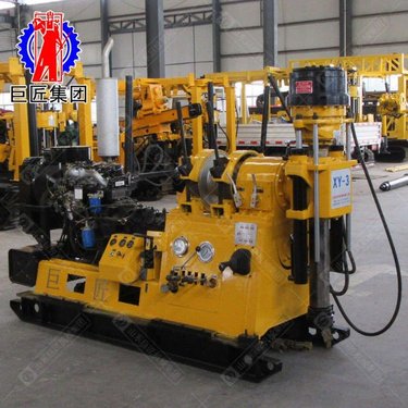 巨匠集团四缸柴油动力液压岩心取样钻机  金属矿山地表钻进地质勘探钻机