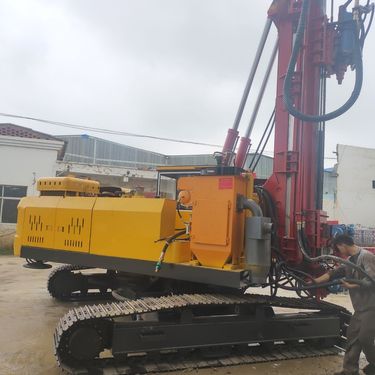 矿用坑道地质旋挖钻机 冲击式山地岩石钻孔机 爬坡能力大潜孔钻机
