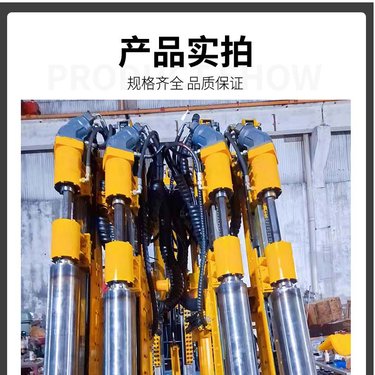 履带式坑道钻机 自动取芯水磨钻机 竖井基坑全面开挖 多机头同时打孔