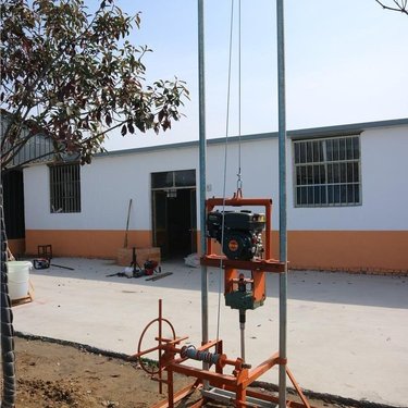 zc-1 直销地表柴油机浅层打井钻机 多功能柴油小型打井钻机