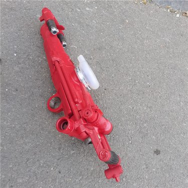 风动凿岩机 隧道气动风钻 正反转双级气腿凿岩机