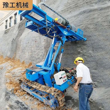 护坡钻车柴动电动 自行走液压旋转基坑支护锚杆钻机 保质保量