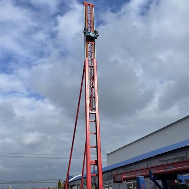 双管高压抗浮锚杆 ZP360/JY1800钻喷台车 塔架高度 12L