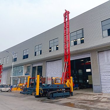 CFG20米长螺旋打桩机CFG浇筑混凝土钻孔机软基础加固地基钻机