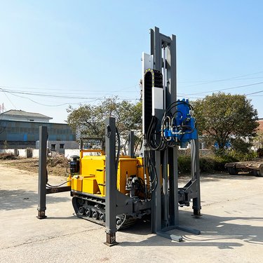 新款升级全液压土壤取样钻机 冲击无水取土取芯 环保取芯建井钻机