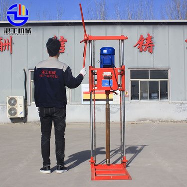 轻便液压岩芯钻机 湛工机械  汽油动力岩石取芯设备 现货先发