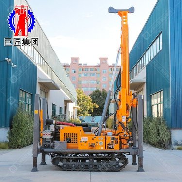 巨匠集团280型小型水气两用钻机 280米绳索取芯钻机 机械式顶驱钻机