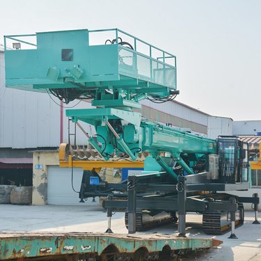 博时达 高举锚固钻孔机 护坡支护锚固钻机 履带式锚杆钻机