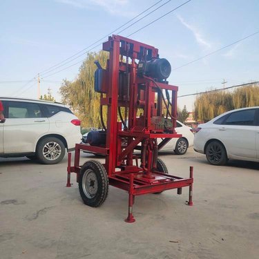 农村电动水井钻机 小型液压打井机 野外钻井机