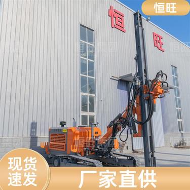 恒旺 煤矿施工 矿山爆破潜孔钻机 转速快马力足 操作简单