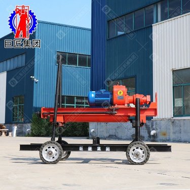 巨匠小型轮式潜孔钻机 工程建筑打深孔钻孔机器