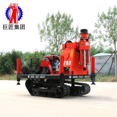 巨匠集团履带式注浆加固钻机ZLJ-350打孔注浆一体机边坡支护桩机