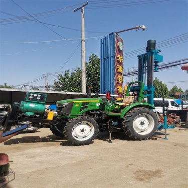 注浆加固360度钻孔机 工程降水履带水井钻机 六寸七寸反循环钻机