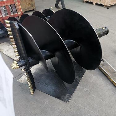 聚仁 液压动力头 轨道式柴油式 挖掘机用螺旋钻机 60