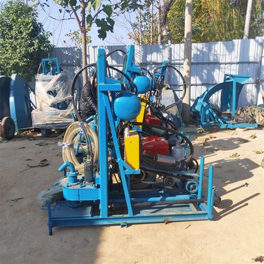 家用全液压锚杆钻机 注浆加固全新潜孔钻机 手持气动防汛打井机