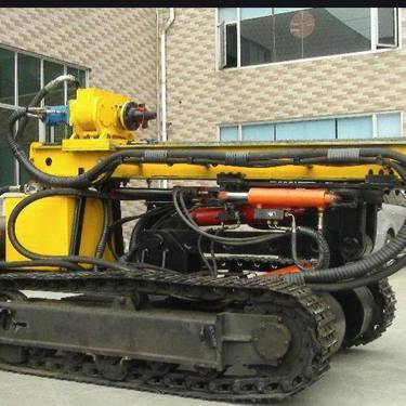 龙煤 矿用ZLJ1300全液压履带式坑道钻机 结构紧凑运行平稳