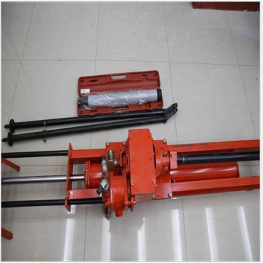 山西太原 360°旋转滑架潜孔钻机 矿山打孔气动冲击支架式引孔钻种类全