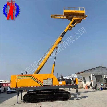 巨匠集团举高20米的护坡钻机 多功能工程建筑履带式基坑护坡钻机