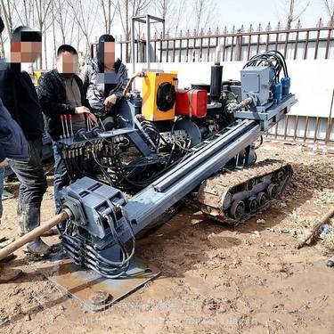 甘肃 定向钻机 全液压顶管机 过路定向打孔机 洪涛电力