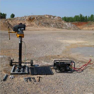 轻便50米液压岩芯钻机 便携式岩芯钻机 工程地质勘探取样钻机