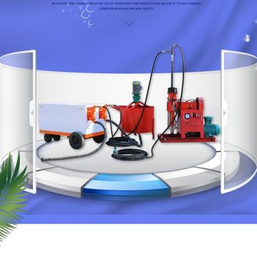 桥梁加固双液钻注一体机 大坝抢险后退式注浆钻机一次性成孔