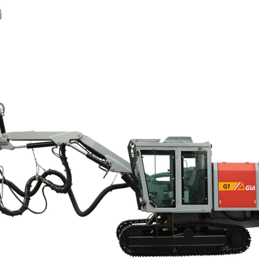 红五环B1 ,B1C全液压一体式露天潜孔工程钻机