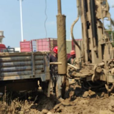 水气两用水井钻机 大元钻井 履带式打井机 工业钻井