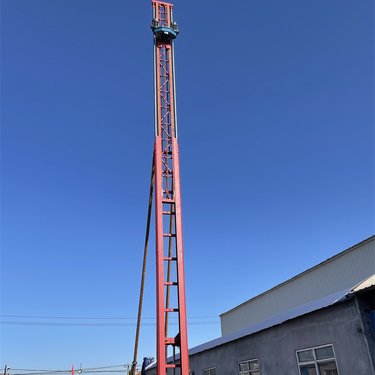 单管高压旋喷钻孔机 28米塔架高喷灌浆台车 地基加固防渗防塌施工