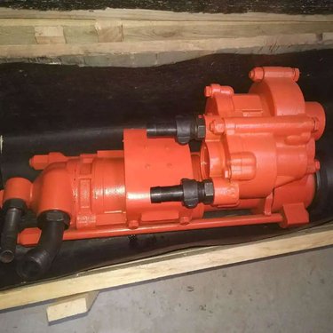 YGZ90型凿岩机用于中硬或坚硬矿岩石(F=8~18)针凿50-80mm炮孔