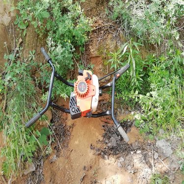 人工锚杆简易钻机 雷力LLM420单双人手持式水平垂直多角度施工高效