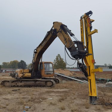 挖掘机液压凿岩机 挖改矿山岩石潜孔钻机 机载式钻机