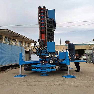 高压旋喷桩机 聚强小型旋喷钻机 履带旋喷锚索钻机