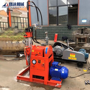 液压坑道钻机多角度地铁矿井横向水平打孔机隧道双液注浆加固钻机