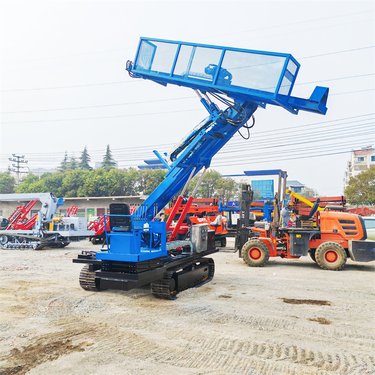 水平钻孔潛孔隧道钻机 护坡修堤引孔机 举升锚杆钻孔凿岩机