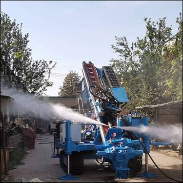 中小型高压旋喷桩机施工视频 多功能150锚固旋喷钻机