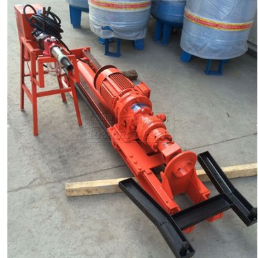 万利矿山潜孔钻4KW电机76-90深孔钻机KQD100边坡爆破干湿煤矿开采