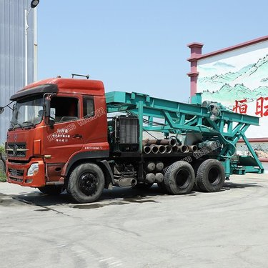恒旺车载反循环钻机 大孔径地基打桩机厂家钻井机桥梁打桩机 打井设备两用钻机 中深孔水井钻机 打井机