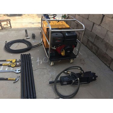 便携式液压取土机 直推式取样钻机 小测取土机 多功能取土机