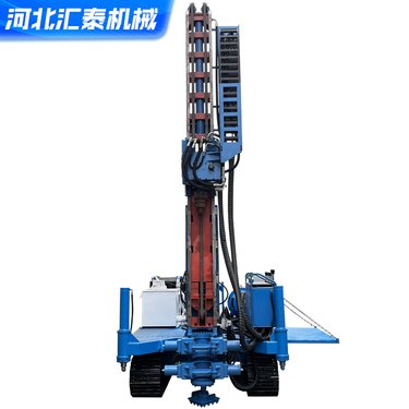 可升降履带单管高压旋喷桩机 软地基加固锚杆工程钻机