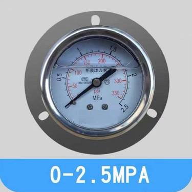 矿用zdy4000L全液压履带钻机配件-耐震压力表Y60-25bar