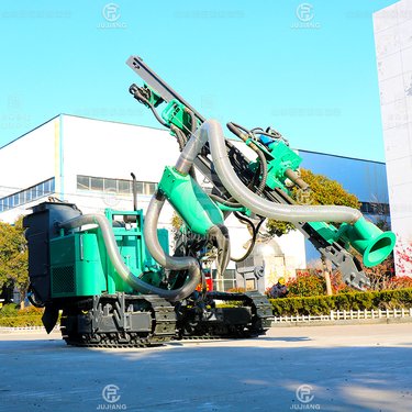 潜孔钻车KQZD-420B、适用于中深爆破孔及锚杆支护、开挖渠道、下水道工程的钻孔作业