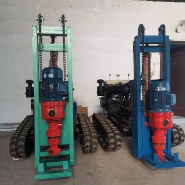 黑龙江大庆 锚杆冲击岩石钻机 KQD-100型潜孔钻机 山西太原