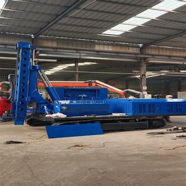 劈石开山隧道钻机 轮式滑坡加固凿岩机 履带一边可举高潜孔钻机