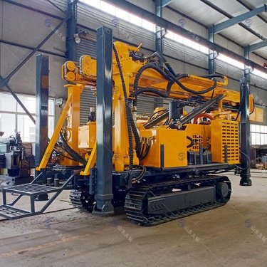JDL-350 水气两用水井钻机 多功能地质钻探机 气动打井机