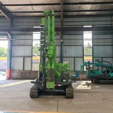 丘陵光伏钻机 矿山打孔挖改钻机  钢强 挖改式潜孔钻机设备 防护隔离