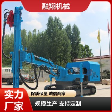 隧道开挖锚杆钻机 液压冲击回转潜孔钻车 可带配套钻杆 支持定制