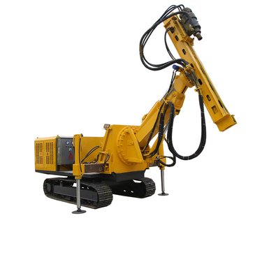 履带式隧道钻机 多功能锚杆凿岩台车 山体护坡高臂式钻孔机